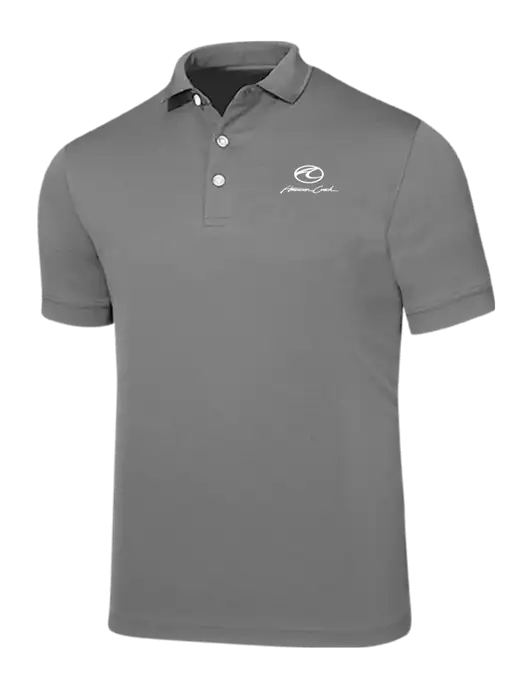 Callaway Ottoman Medium Grey Polo w/American Coach Logo