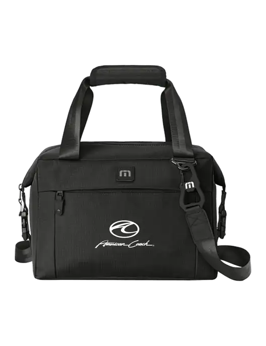 TravisMathew Black Chill’n 12-Can Cooler w/American Coach Logo