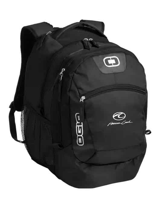 OGIO Black Rogue Pack
 w/American Coach Logo