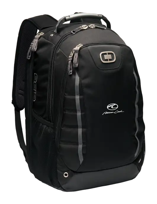 OGIO Black Pursuit Pack w/American Coach Logo