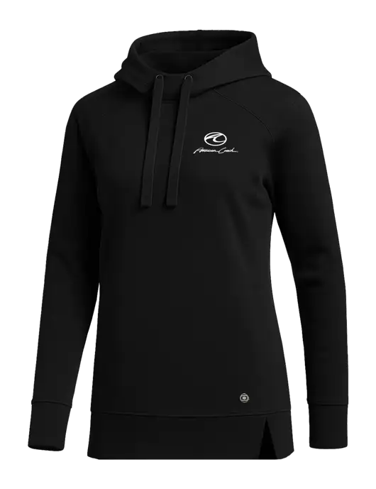 OGIO Black Womens Luuma Pullover Fleece Hoodie w/American Coach Logo